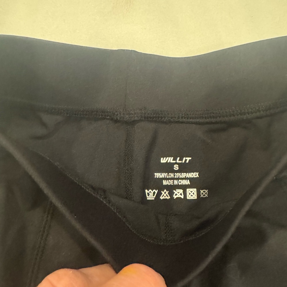 Kids Black summer riding pants - Picture 6 of 7